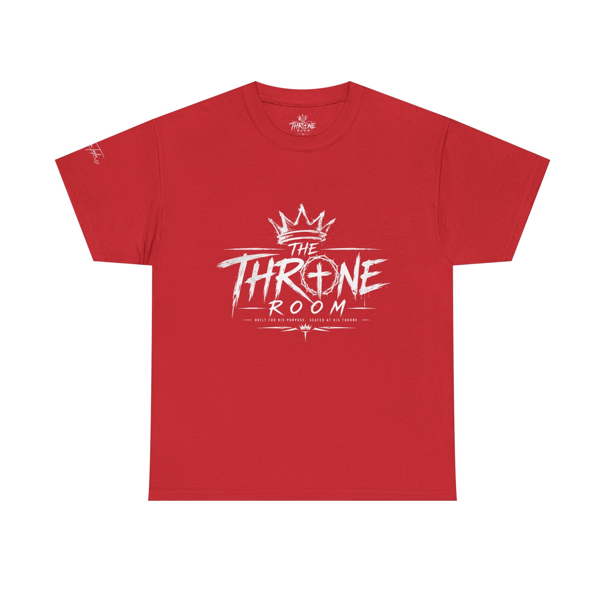 The Throne Room Graphic Tee — Crown Logo Streetwear T-Shirt