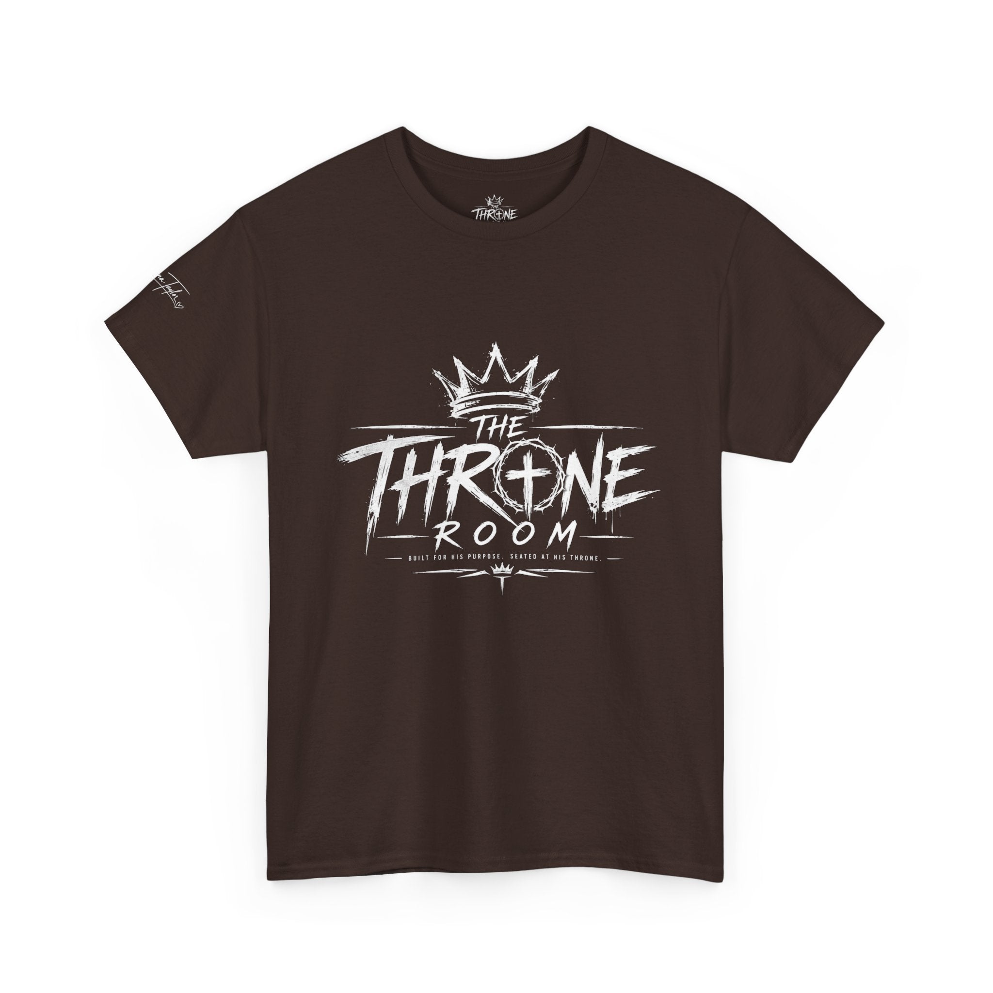 The Throne Room Graphic Tee — Crown Logo Streetwear T-Shirt