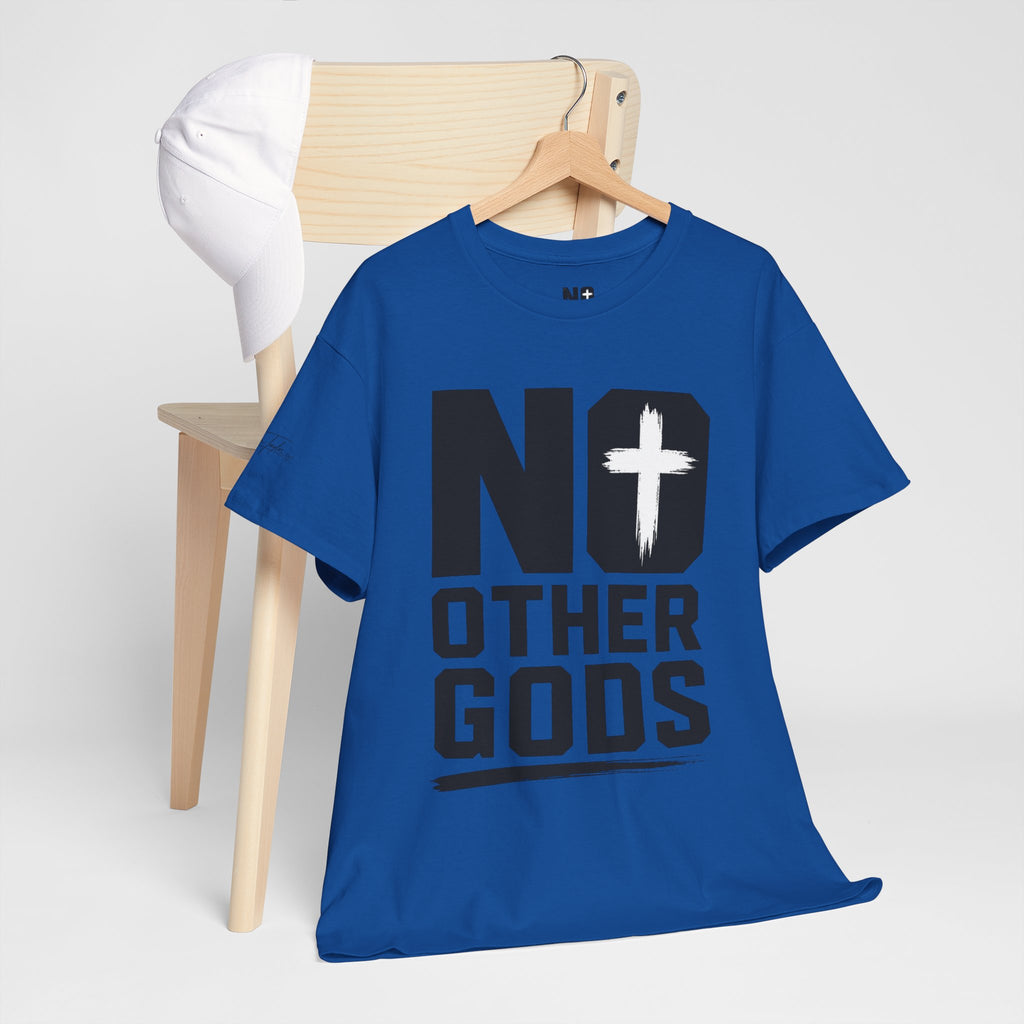 No Other Gods T-Shirt — Christian Faith Cross Tee