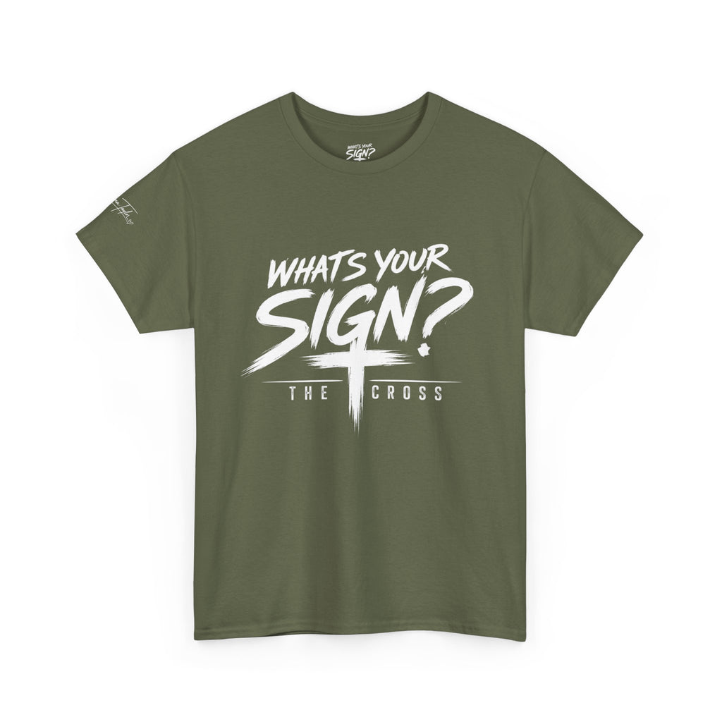 What's Your Sign? The Cross Tee