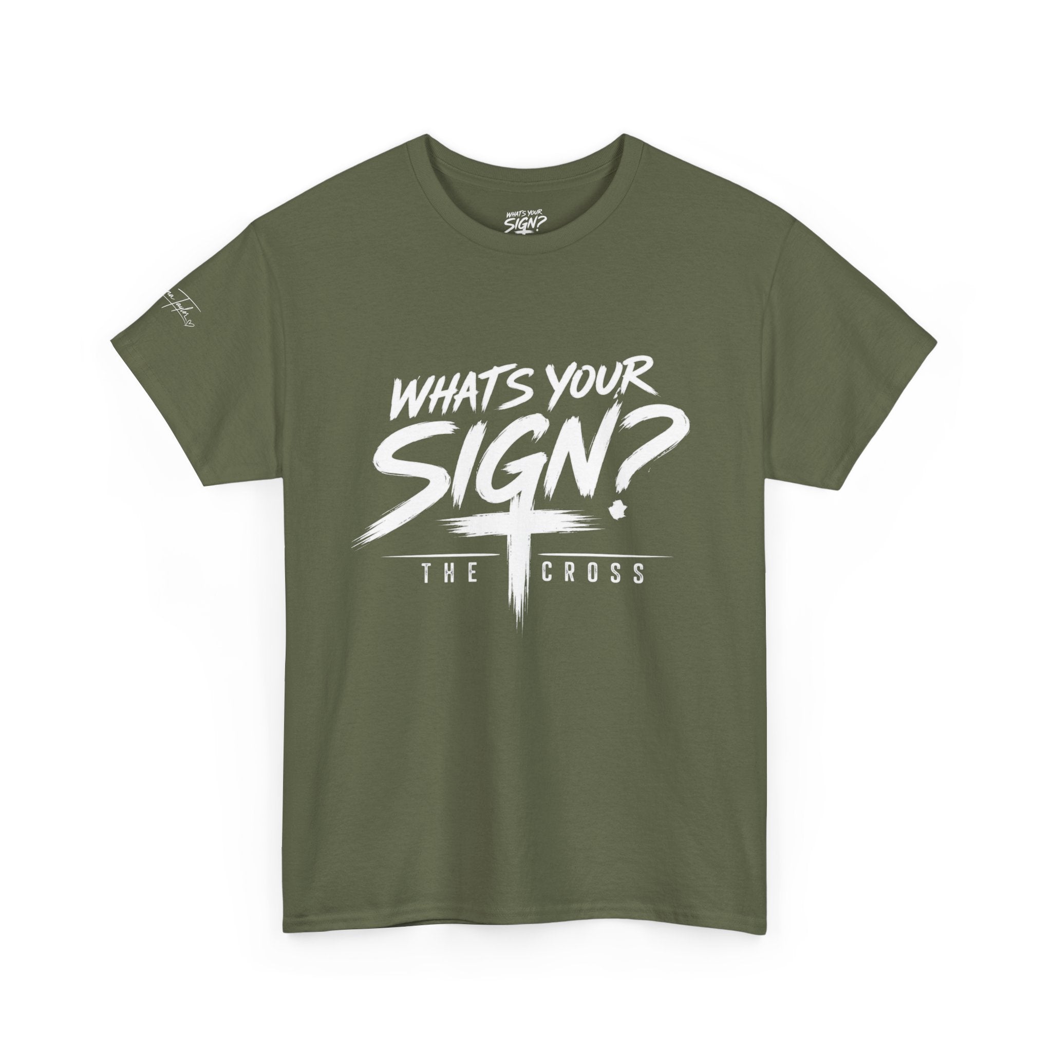 What's Your Sign? The Cross Tee