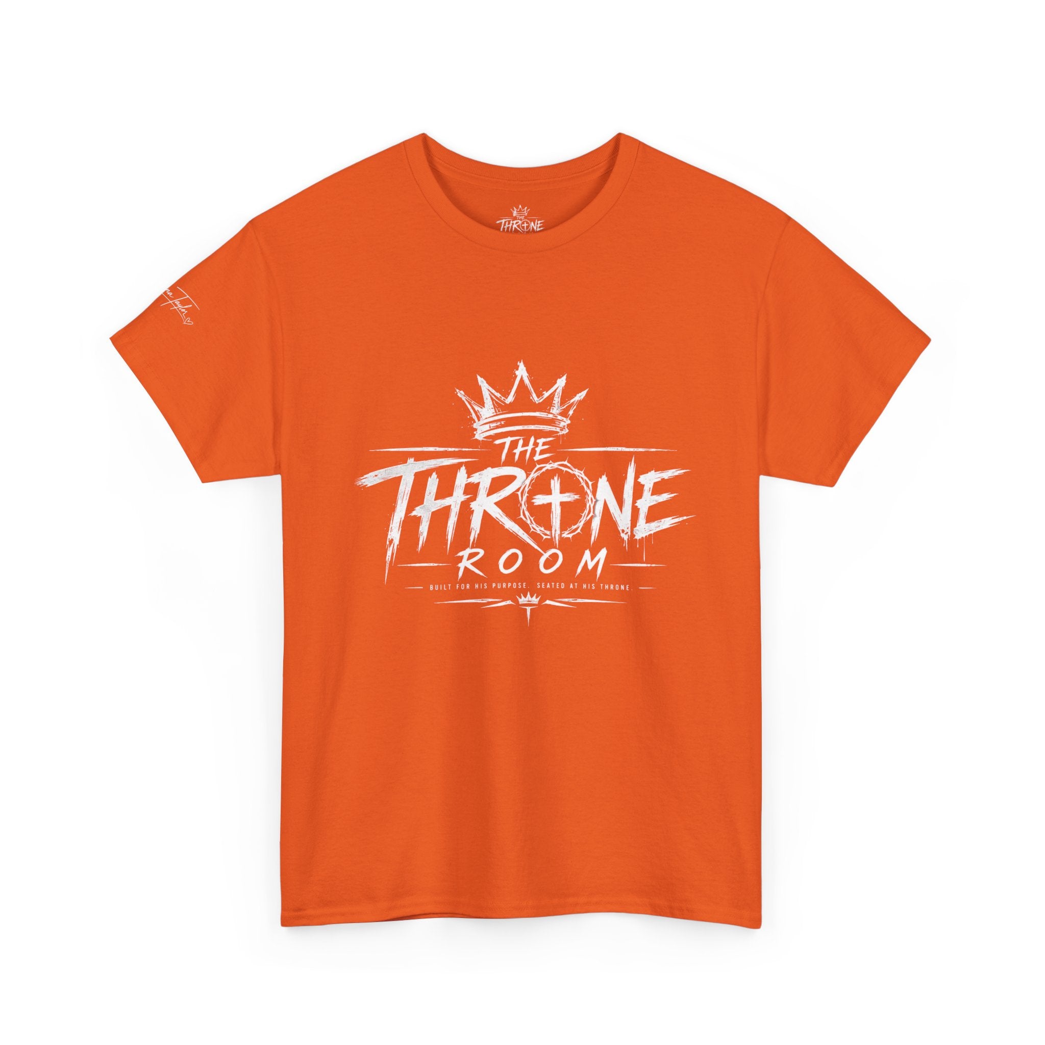 The Throne Room Graphic Tee — Crown Logo Streetwear T-Shirt