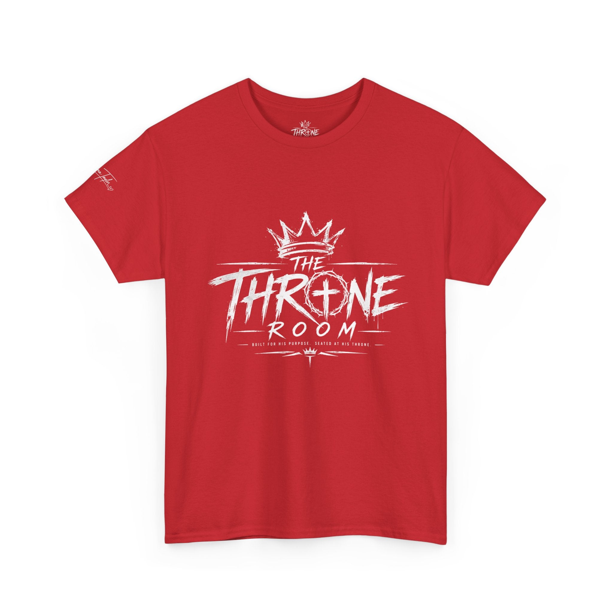 The Throne Room Graphic Tee — Crown Logo Streetwear T-Shirt