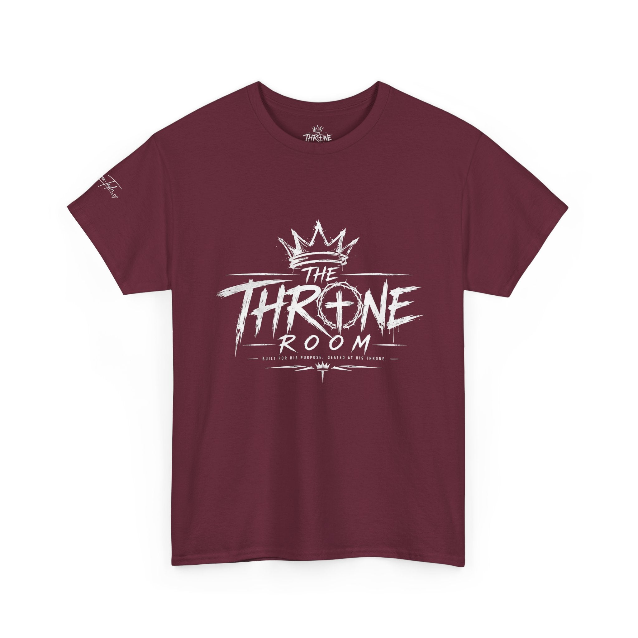 The Throne Room Graphic Tee — Crown Logo Streetwear T-Shirt