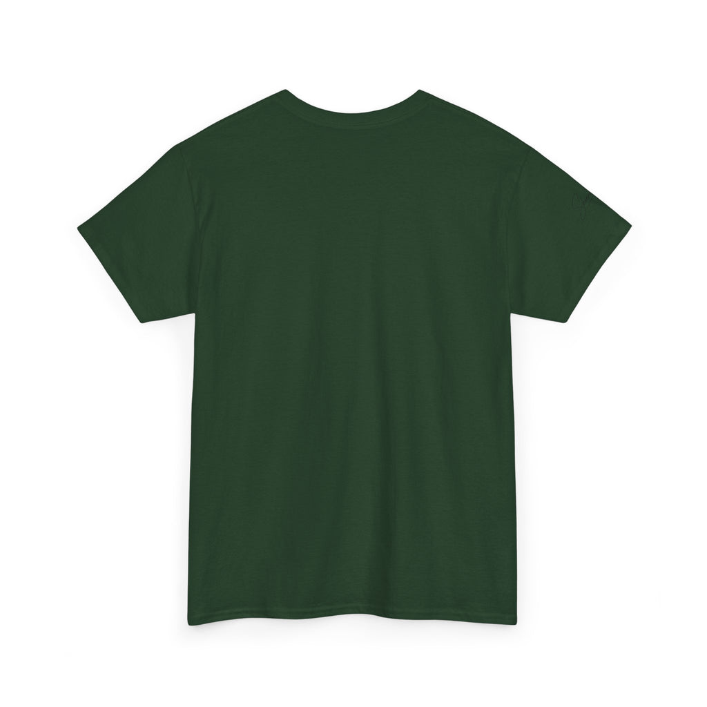 Christian Tee "I Denounce You Satan" Minimal Cross Shirt