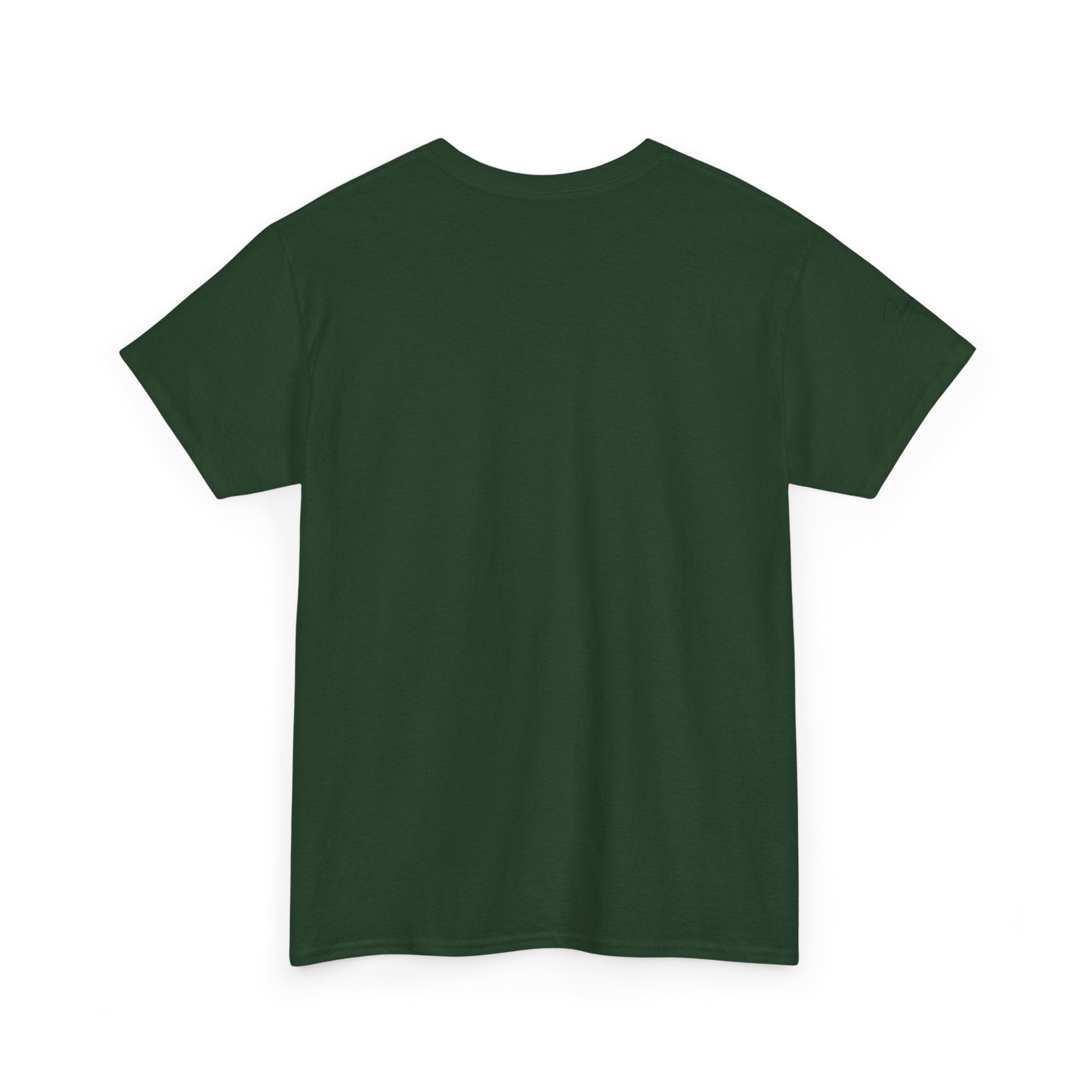 Christian Tee "I Denounce You Satan" Minimal Cross Shirt