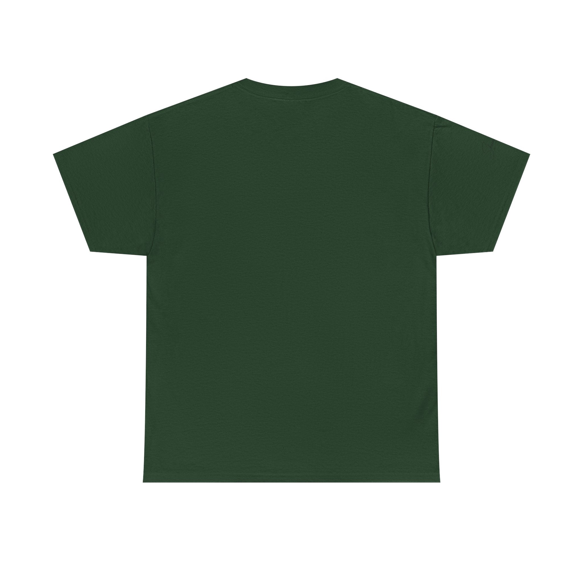 Christian Tee "I Denounce You Satan" Minimal Cross Shirt