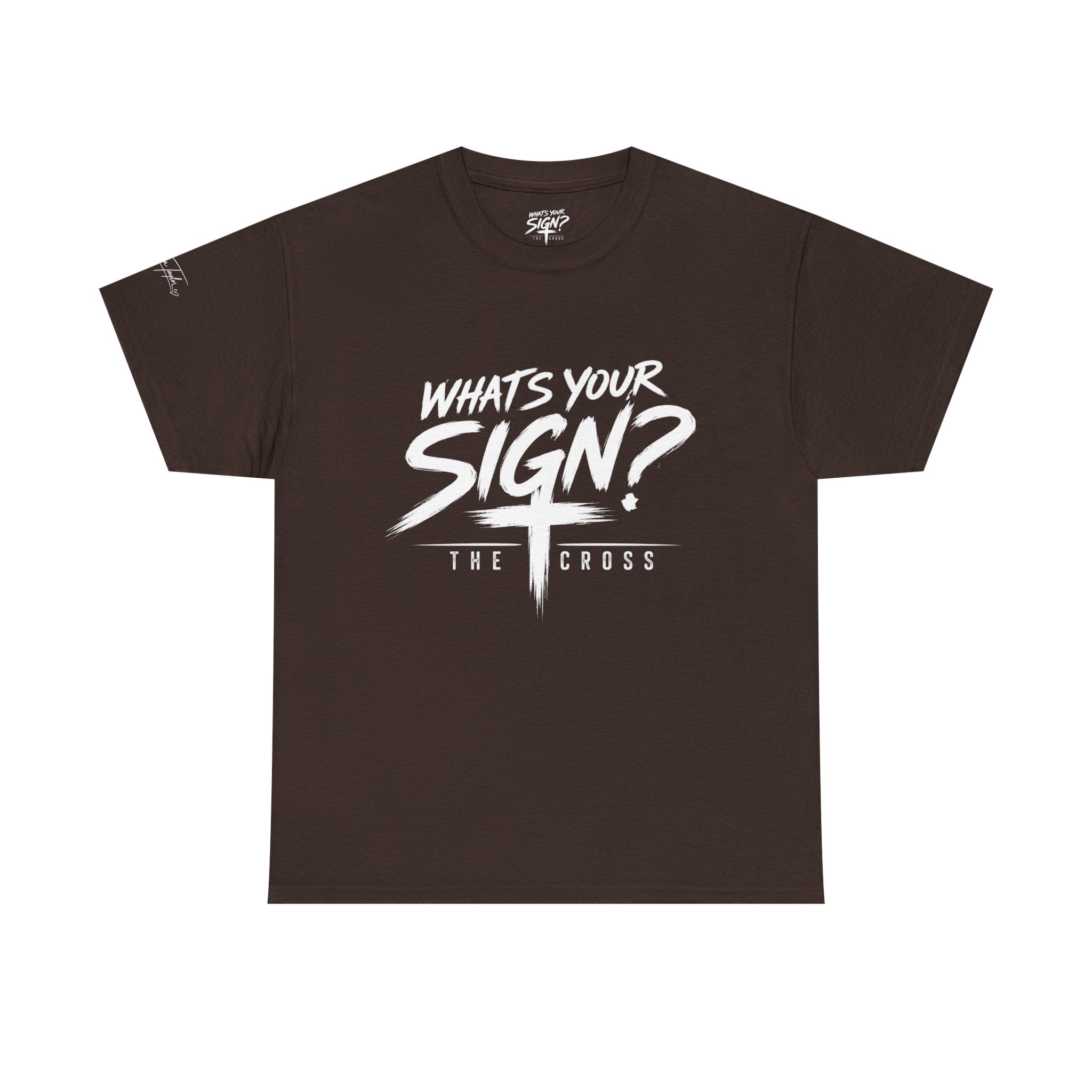 What's Your Sign? The Cross Tee