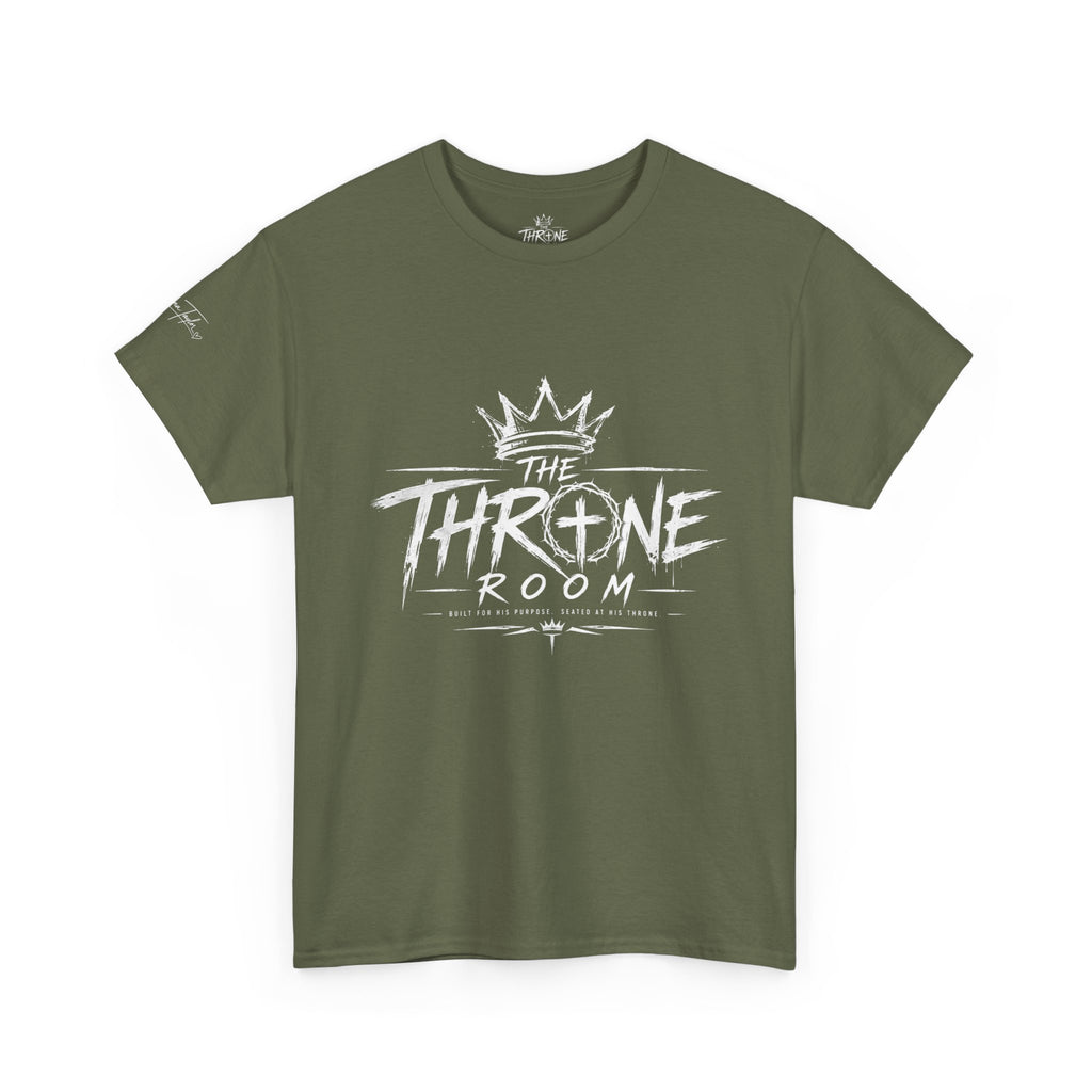 The Throne Room Graphic Tee — Crown Logo Streetwear T-Shirt