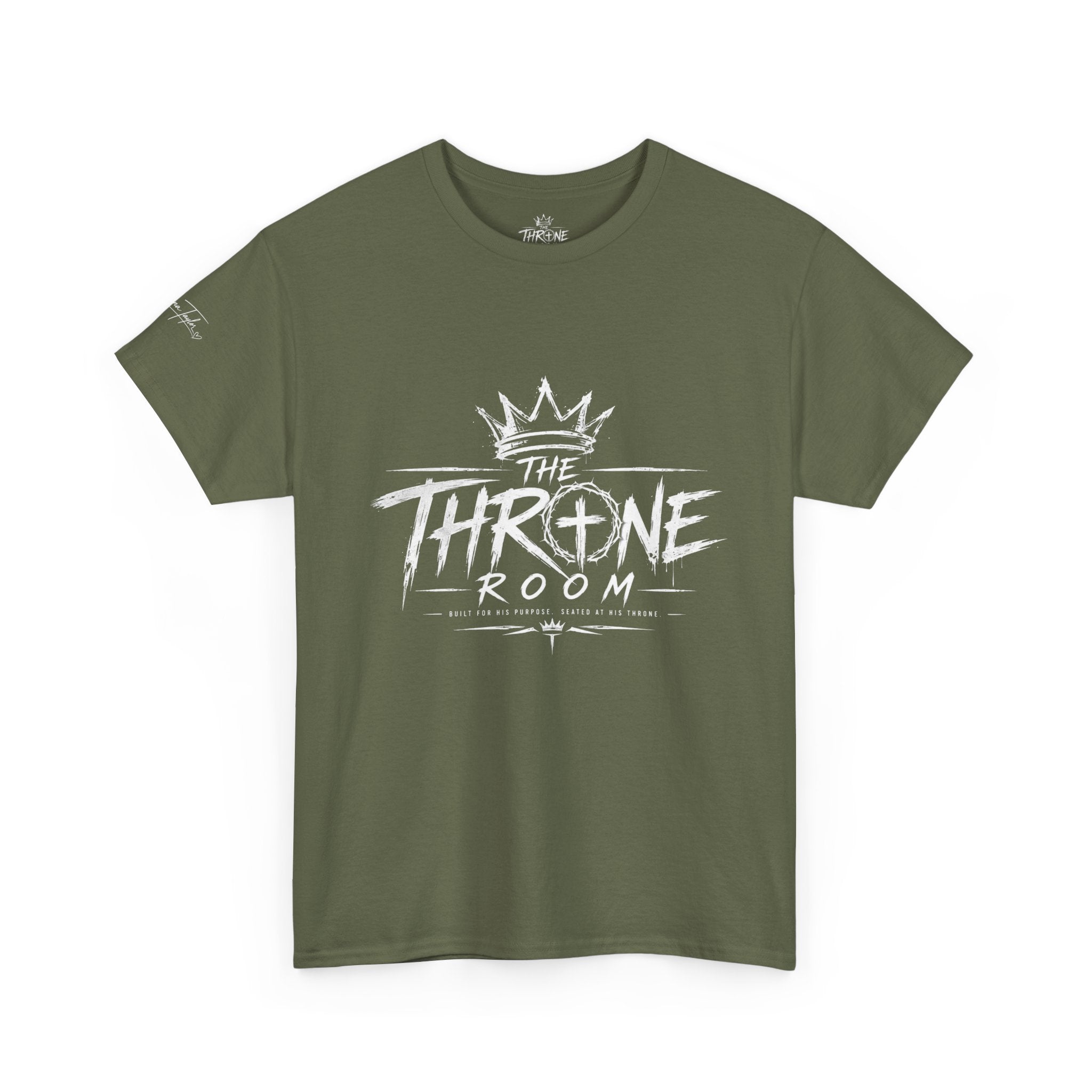 The Throne Room Graphic Tee — Crown Logo Streetwear T-Shirt