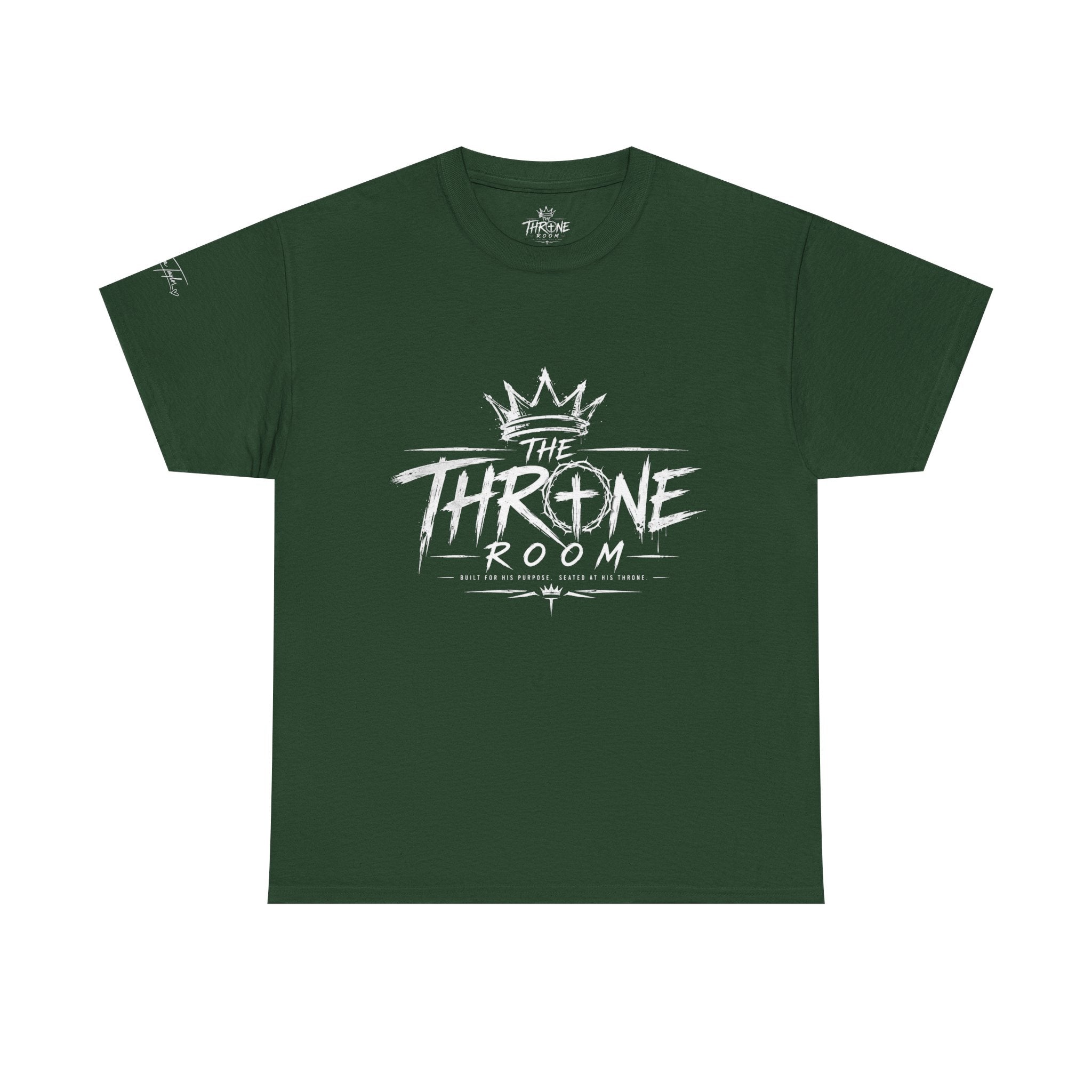 The Throne Room Graphic Tee — Crown Logo Streetwear T-Shirt