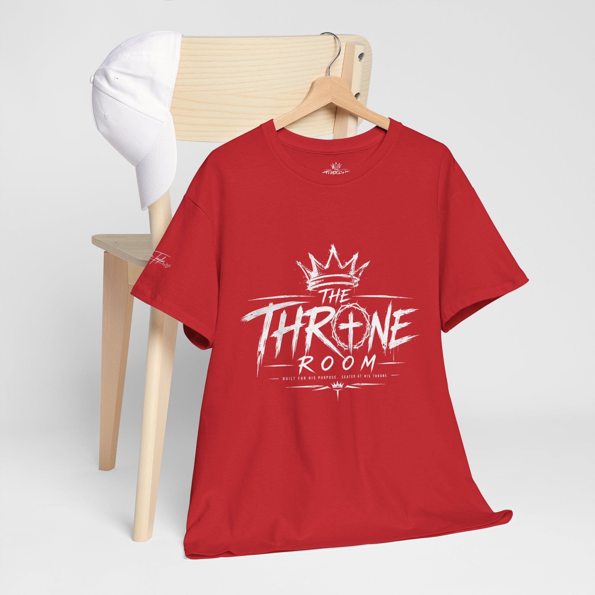 The Throne Room Graphic Tee — Crown Logo Streetwear T-Shirt
