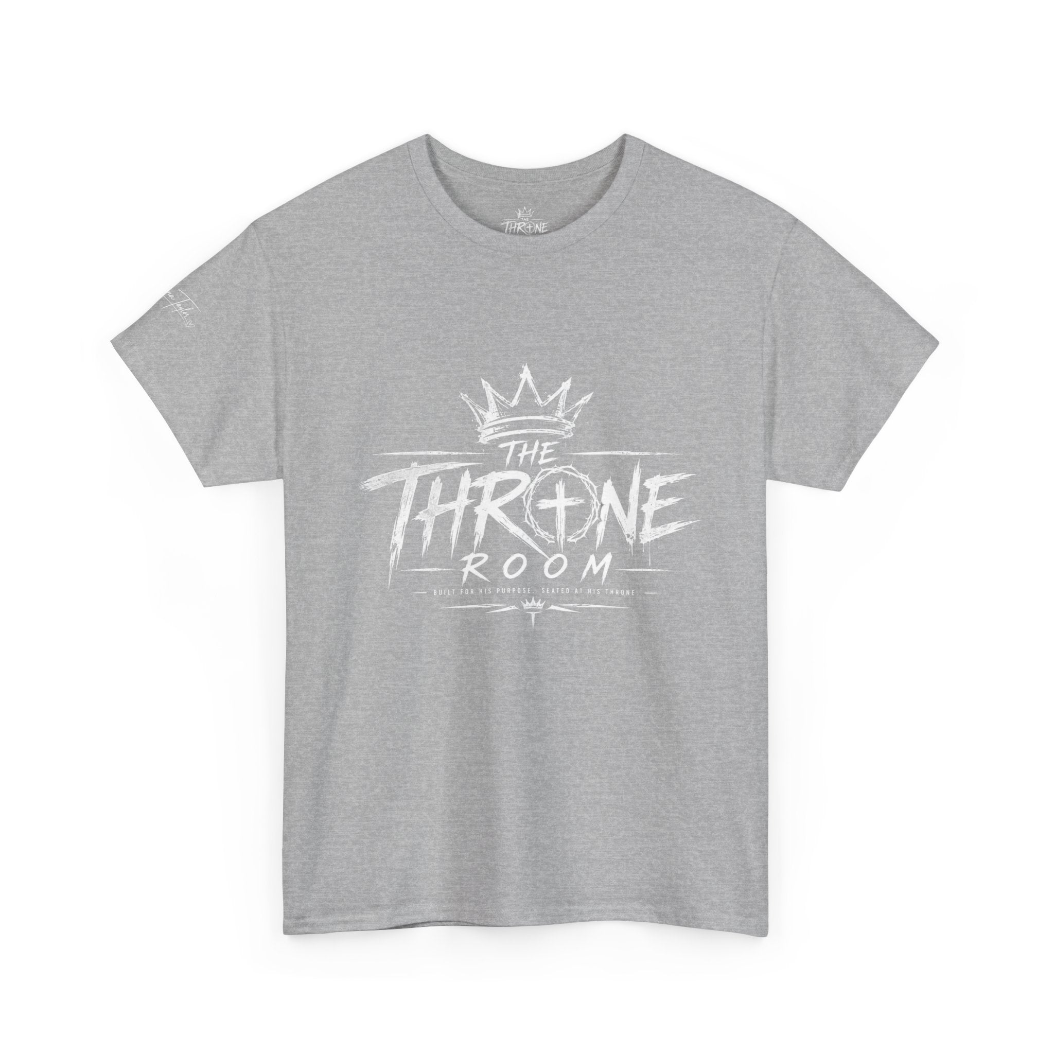 The Throne Room Graphic Tee — Crown Logo Streetwear T-Shirt