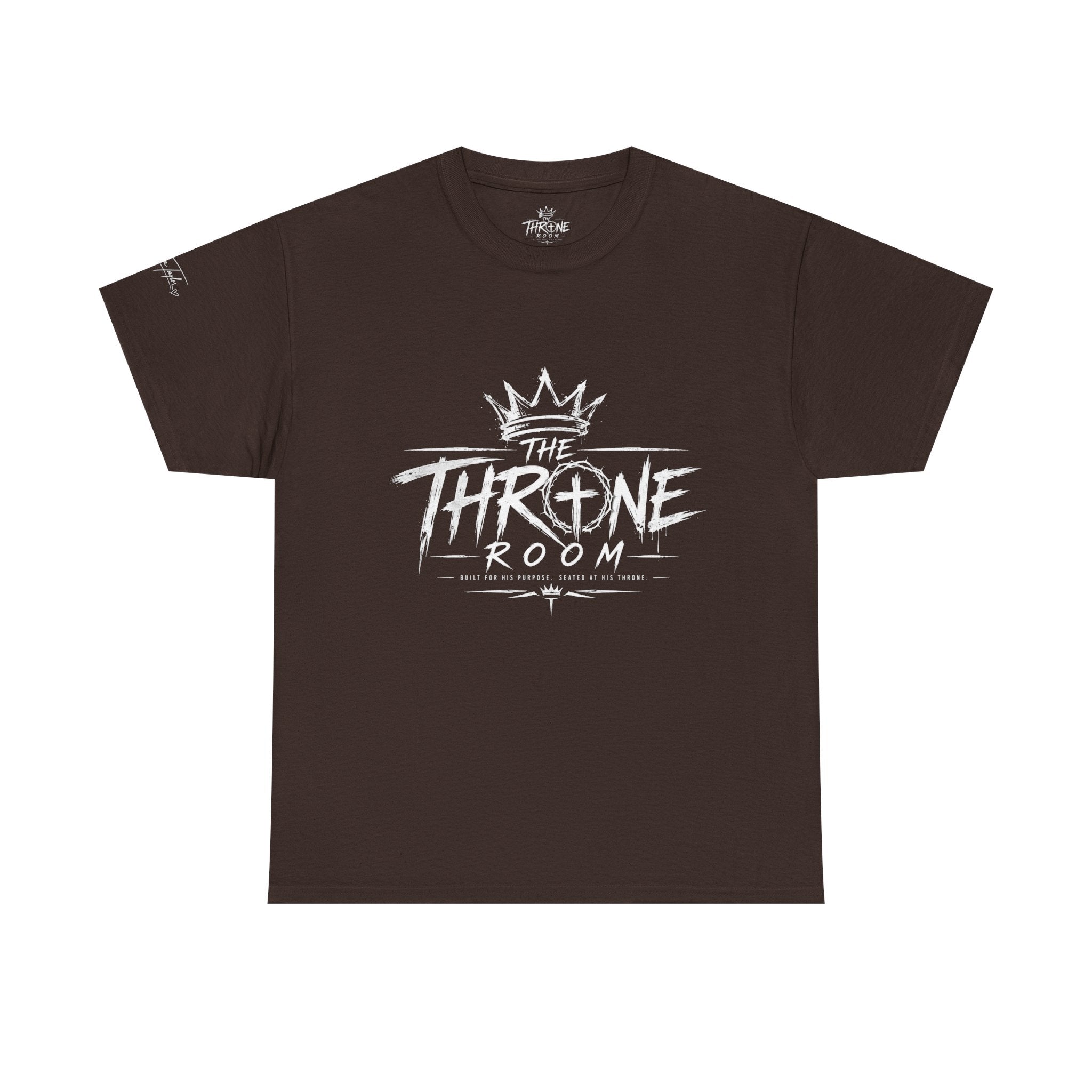 The Throne Room Graphic Tee — Crown Logo Streetwear T-Shirt