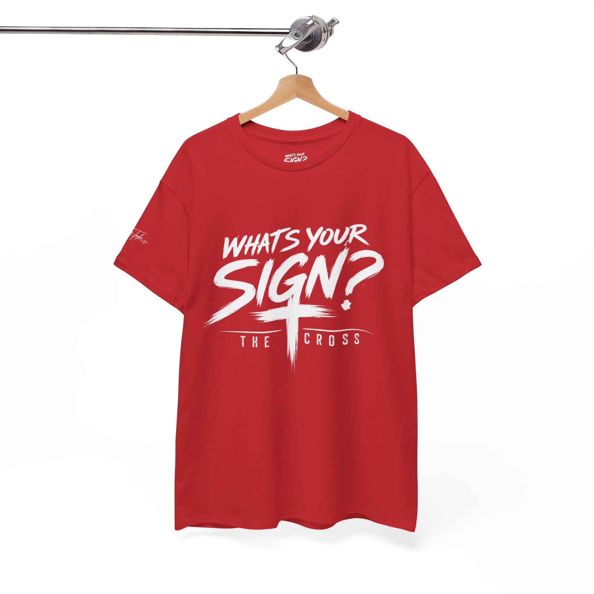 What's Your Sign? The Cross Tee
