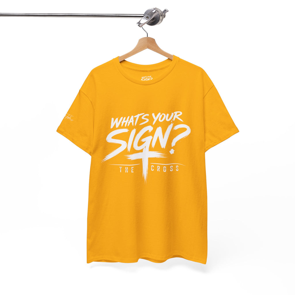 What's Your Sign? The Cross Tee