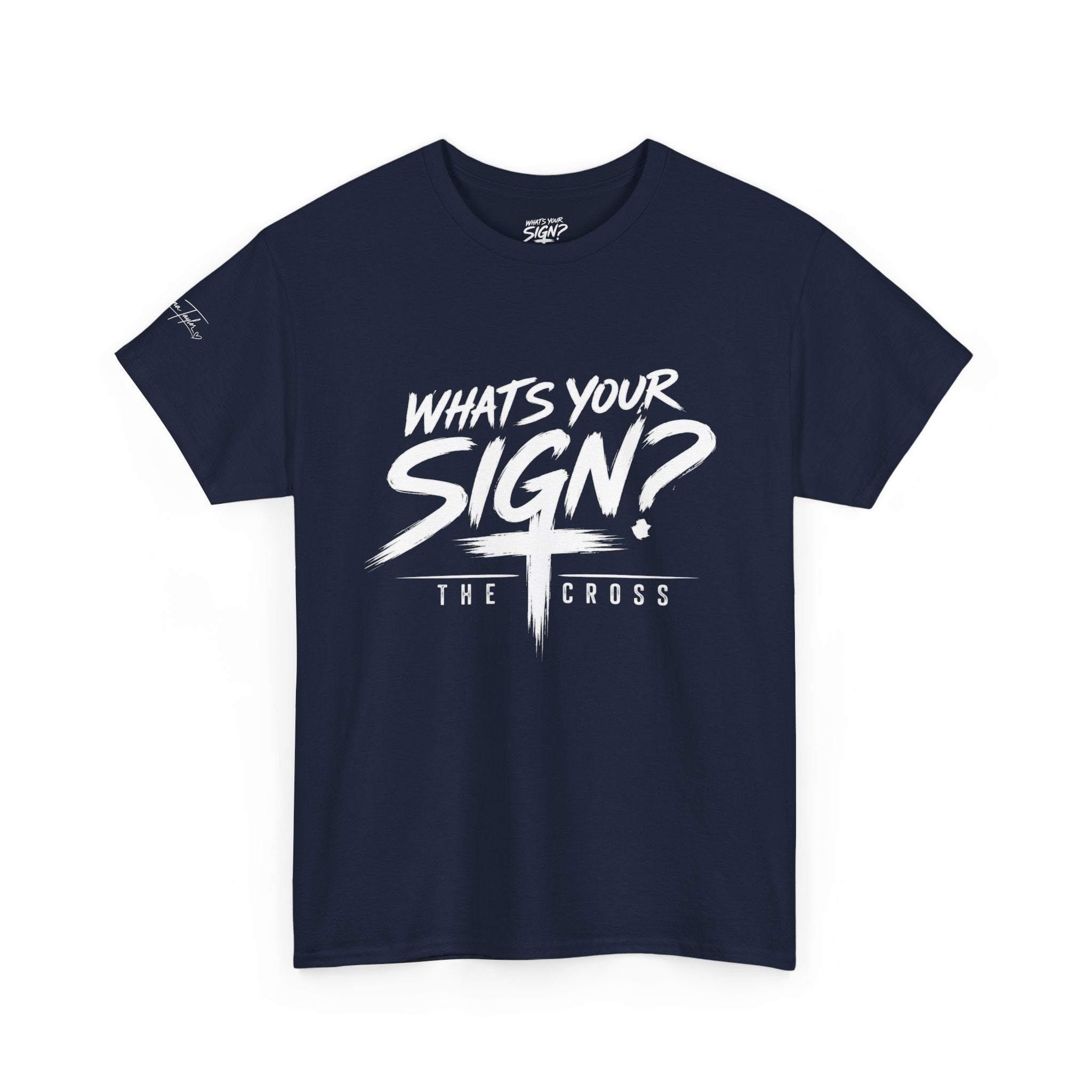 What's Your Sign? The Cross Tee