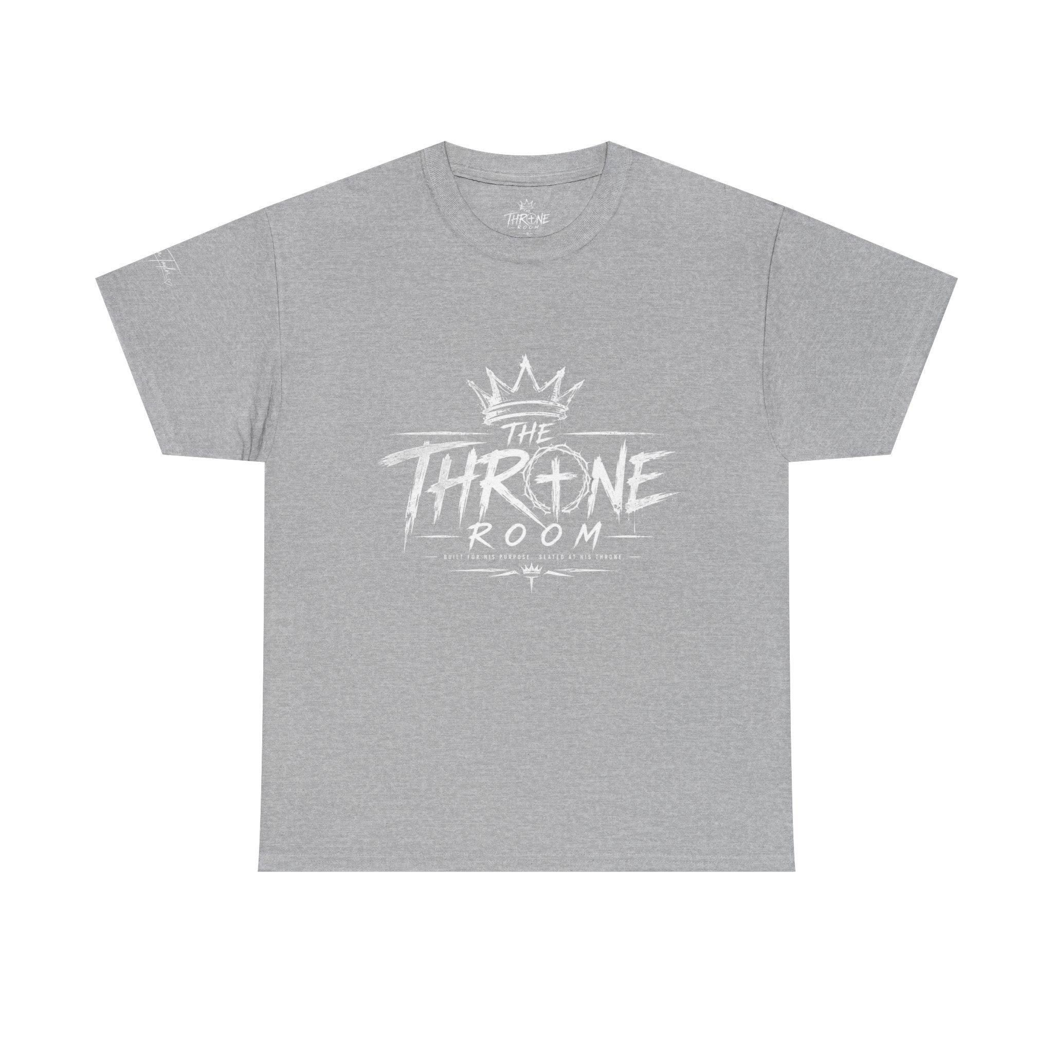 The Throne Room Graphic Tee — Crown Logo Streetwear T-Shirt