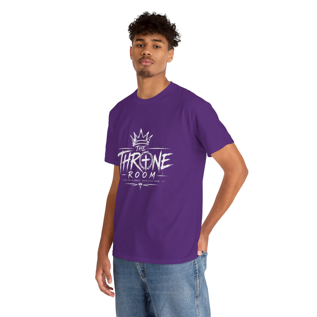 The Throne Room Graphic Tee — Crown Logo Streetwear T-Shirt