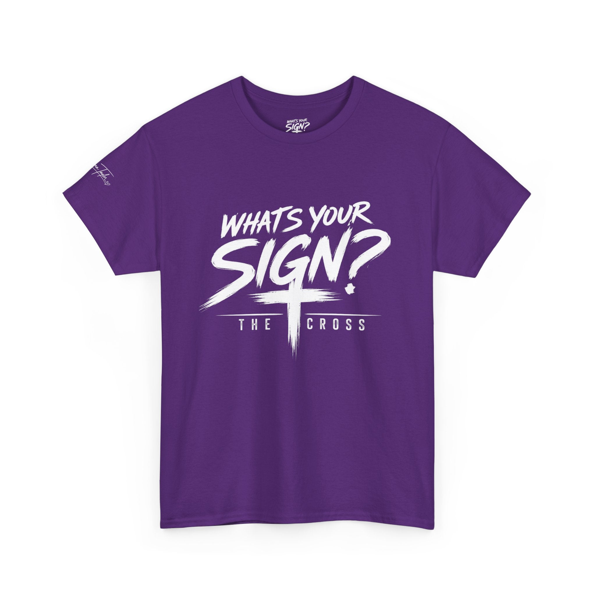 What's Your Sign? The Cross Tee