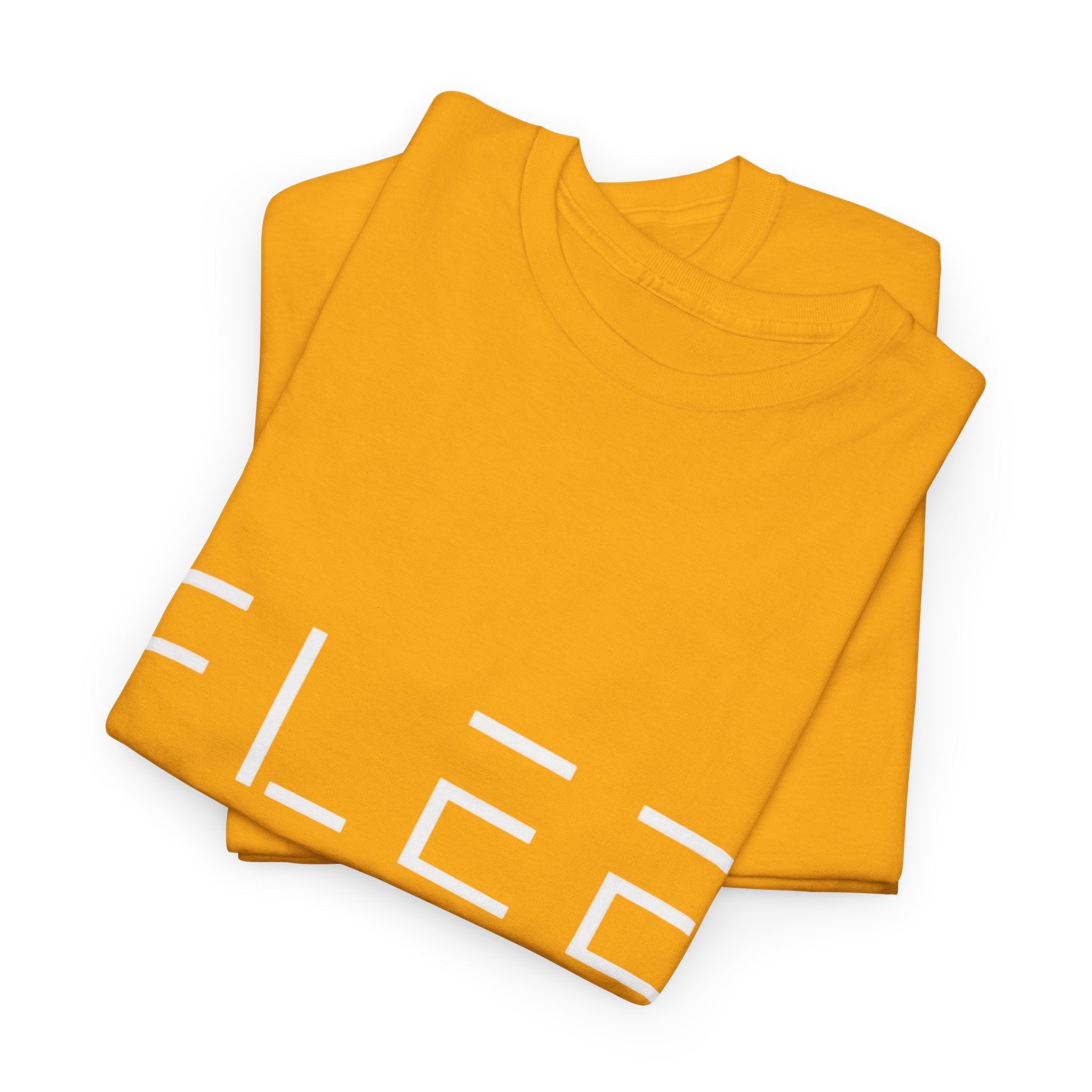Flee Tee — Minimal "FLEE / Run Devil Run" Graphic Shirt (James 4:7 Back)
