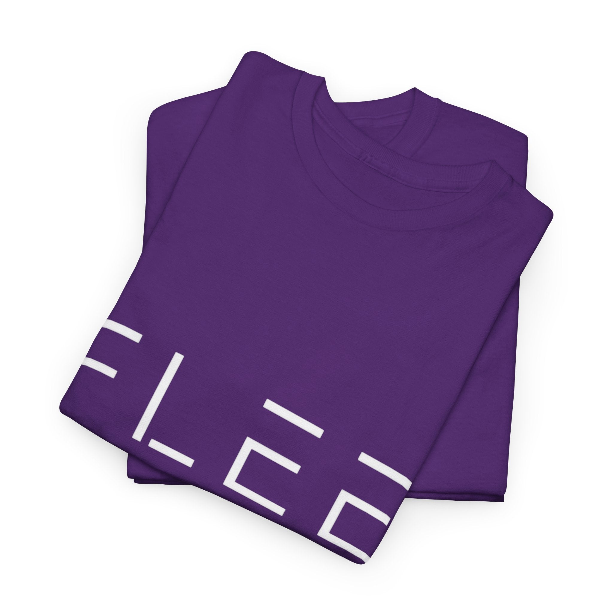 Flee Tee — Minimal "FLEE / Run Devil Run" Graphic Shirt (James 4:7 Back)